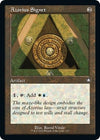 Image for Azorius Signet (Retro Frame) (Commander: The Brothers' War) (133) - Magic: The Gathering