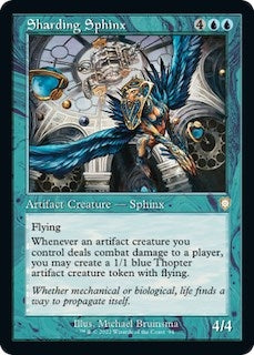Image for Sharding Sphinx (Retro Frame) (Commander: The Brothers' War) (94) - Magic: The Gathering