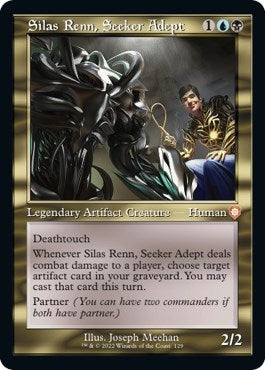Image for Silas Renn, Seeker Adept (Retro Frame) (Commander: The Brothers' War) (129) - Magic: The Gathering