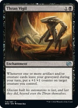 Image for Thran Vigil (The Brothers' War) (114) - Magic: The Gathering