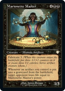 Image for Marionette Master (Retro Frame) (Commander: The Brothers' War) (109) - Magic: The Gathering