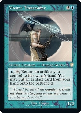 Image for Master Transmuter (Retro Frame) (Commander: The Brothers' War) (87) - Magic: The Gathering