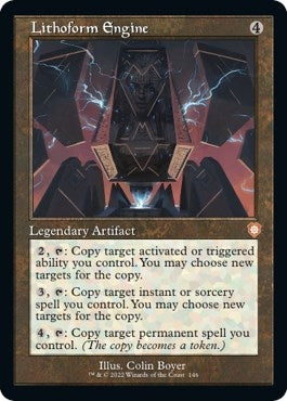 Image for Lithoform Engine (Retro Frame) (Commander: The Brothers' War) (146) - Magic: The Gathering