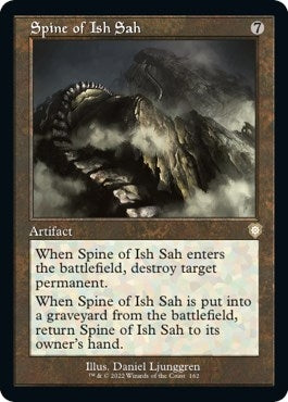 Image for Spine of Ish Sah (Retro Frame) (Commander: The Brothers' War) (162) - Magic: The Gathering