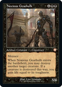 Image for Noxious Gearhulk (Retro Frame) (Commander: The Brothers' War) (110) - Magic: The Gathering