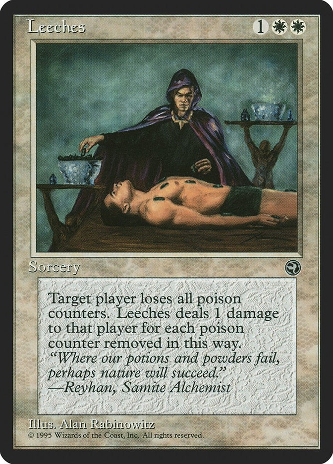 Image for Leeches (Homelands) - Magic: The Gathering