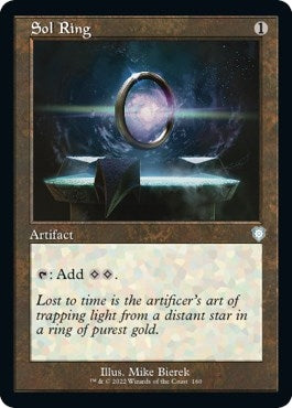 Image for Sol Ring (Retro Frame) (Commander: The Brothers' War) (160) - Magic: The Gathering