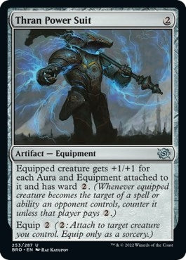 Image for Thran Power Suit (The Brothers' War) (253) - Magic: The Gathering