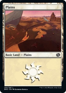 Image for Plains (268) (The Brothers' War) (268) - Magic: The Gathering