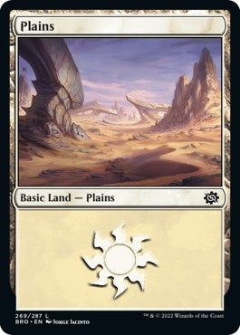 Image for Plains (269) (The Brothers' War) (269) - Magic: The Gathering