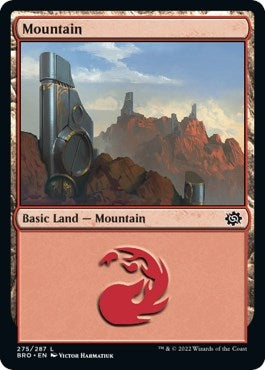 Image for Mountain (275) (The Brothers' War) (275) - Magic: The Gathering