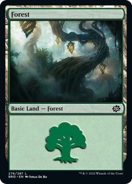 Image for Forest (276) (The Brothers' War) (276) - Magic: The Gathering