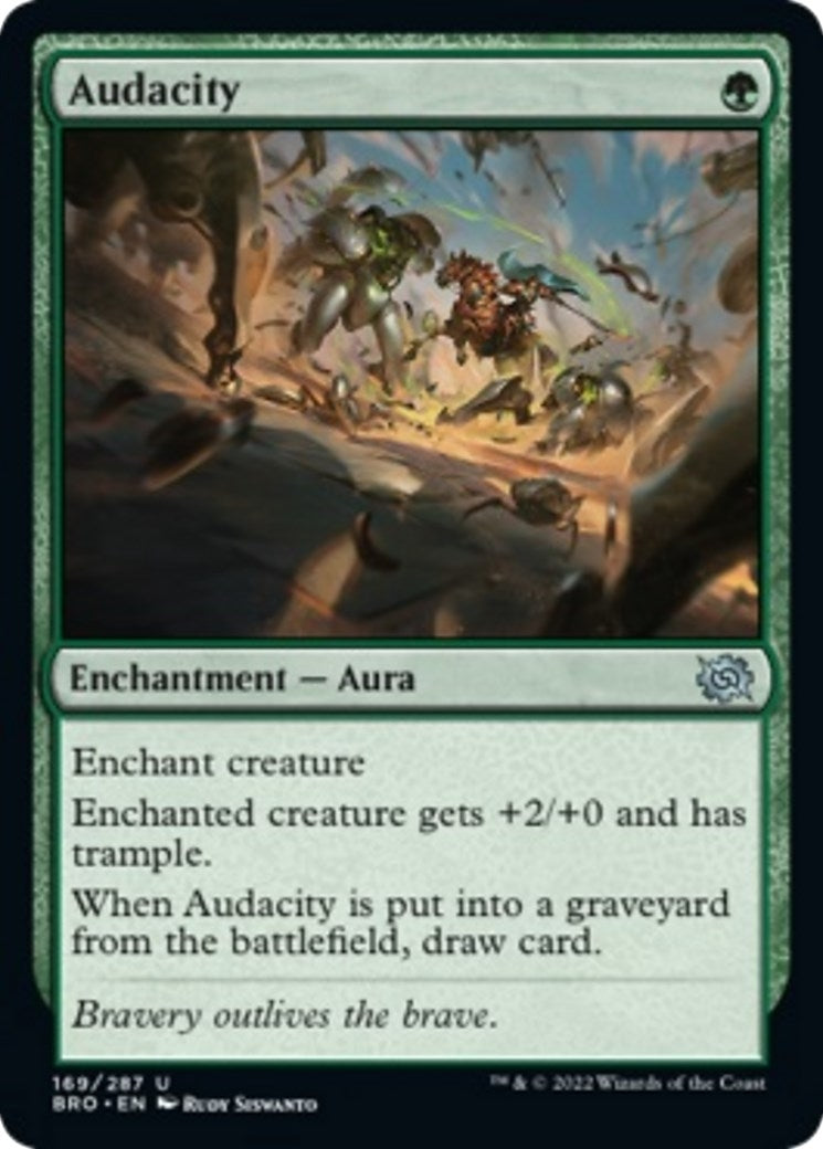Image for Audacity (The Brothers' War) (169) - Magic: The Gathering
