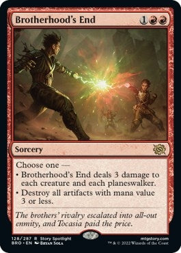 Image for Brotherhood's End (The Brothers' War) (128) - Magic: The Gathering