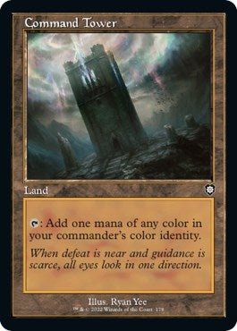 Image for Command Tower (Retro Frame) (Commander: The Brothers' War) (178) - Magic: The Gathering