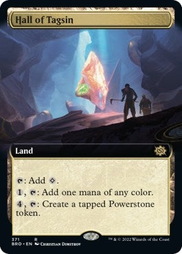Image for Hall of Tagsin (Extended Art) (The Brothers' War) (371) - Magic: The Gathering