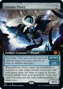 Image for Arcane Proxy (Extended Art) (The Brothers' War) (319) - Magic: The Gathering