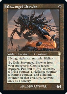Image for Scavenged Brawler (Retro Frame) (Commander: The Brothers' War) (17) - Magic: The Gathering