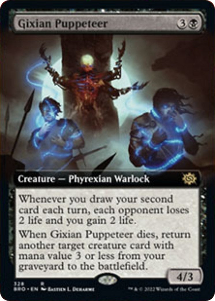 Image for Gixian Puppeteer (Extended Art) (The Brothers' War) (328) - Magic: The Gathering