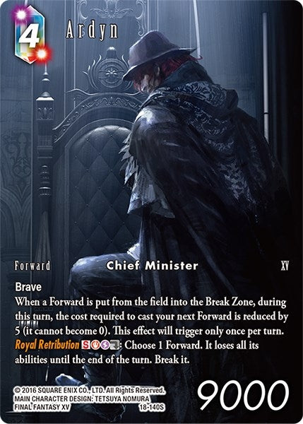 Image for Ardyn (Full Art) (Resurgence of Power) (18-140S) - Final Fantasy TCG