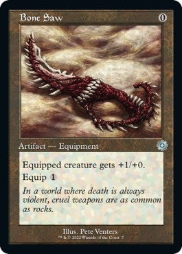 Image for Bone Saw (The Brothers' War: Retro Frame Artifacts) (7) - Magic: The Gathering
