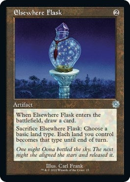 Image for Elsewhere Flask (The Brothers' War: Retro Frame Artifacts) (15) - Magic: The Gathering