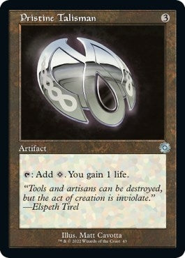Image for Pristine Talisman (The Brothers' War: Retro Frame Artifacts) (43) - Magic: The Gathering