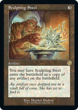 Image for Sculpting Steel (The Brothers' War: Retro Frame Artifacts) (50) - Magic: The Gathering