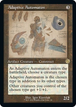Image for Adaptive Automaton (Schematic) (The Brothers' War: Retro Frame Artifacts) (64) - Magic: The Gathering