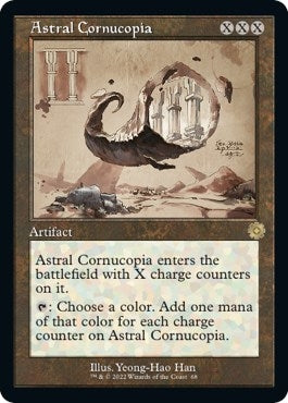 Image for Astral Cornucopia (Schematic) (The Brothers' War: Retro Frame Artifacts) (68) - Magic: The Gathering