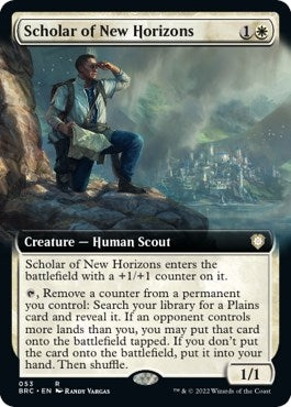 Image for Scholar of New Horizons (Extended Art) (Commander: The Brothers' War) (53) - Magic: The Gathering