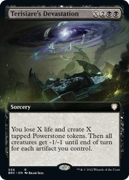 Image for Terisiare's Devastation (Extended Art) (Commander: The Brothers' War) (56) - Magic: The Gathering