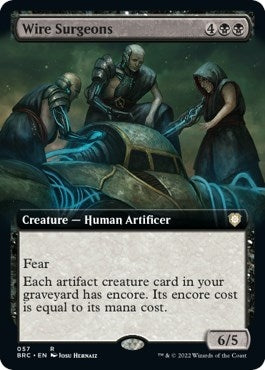 Image for Wire Surgeons (Extended Art) (Commander: The Brothers' War) (57) - Magic: The Gathering
