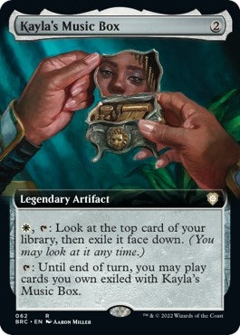 Image for Kayla's Music Box (Extended Art) (Commander: The Brothers' War) (62) - Magic: The Gathering