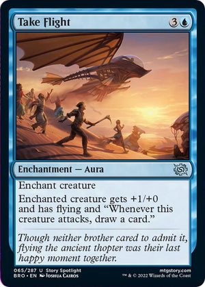 Image for Take Flight (The Brothers' War) (65) - Magic: The Gathering
