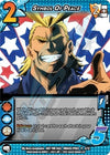 Image for Symbol of Peace (Plus Ultra Pack 3) (UniVersus: My Hero Academia Promo Cards) (MHA-PU03 P 4/12) - UniVersus