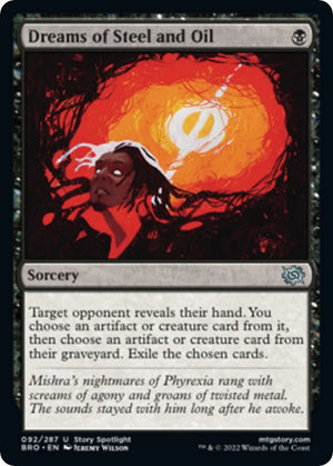 Image for Dreams of Steel and Oil (The Brothers' War) (92) - Magic: The Gathering