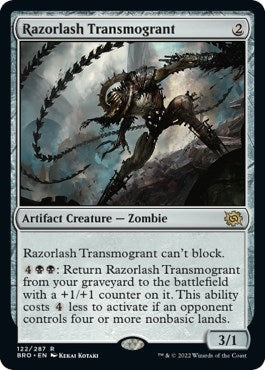 Image for Razorlash Transmogrant (The Brothers' War) (122) - Magic: The Gathering