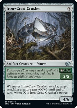 Image for Iron-Craw Crusher (The Brothers' War) (200) - Magic: The Gathering