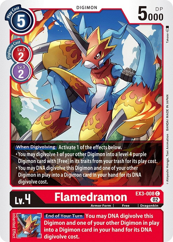 Image for Flamedramon (EX03) (3008)