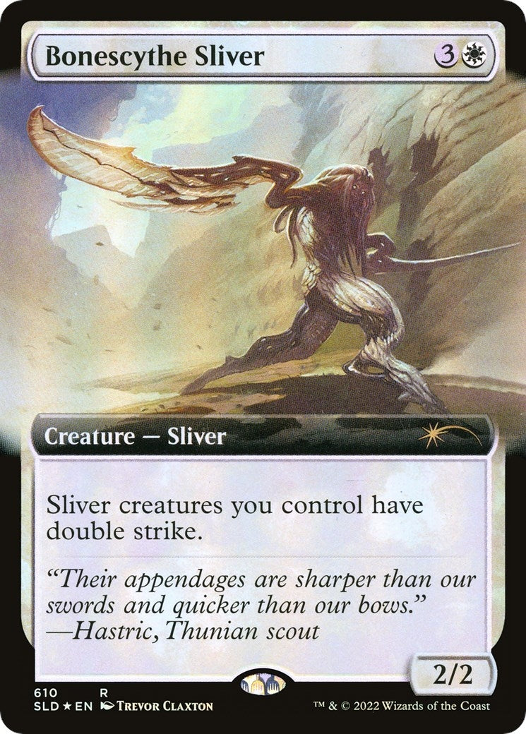 Image for Bonescythe Sliver (Extended Art) (Secret Lair Drop Series) (610) - Magic: The Gathering