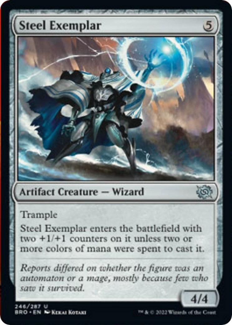 Image for Steel Exemplar (The Brothers' War) (246) - Magic: The Gathering