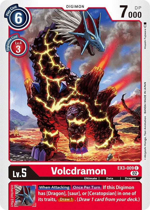 Image for Volcdramon (EX03) (3009)