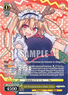 Image for Self-Proclaimed Best Maid, Tohru (OFR) (Miss Kobayashi's Dragon Maid) (KMD/W96-TE05OFR OFR) - Weiss Schwarz