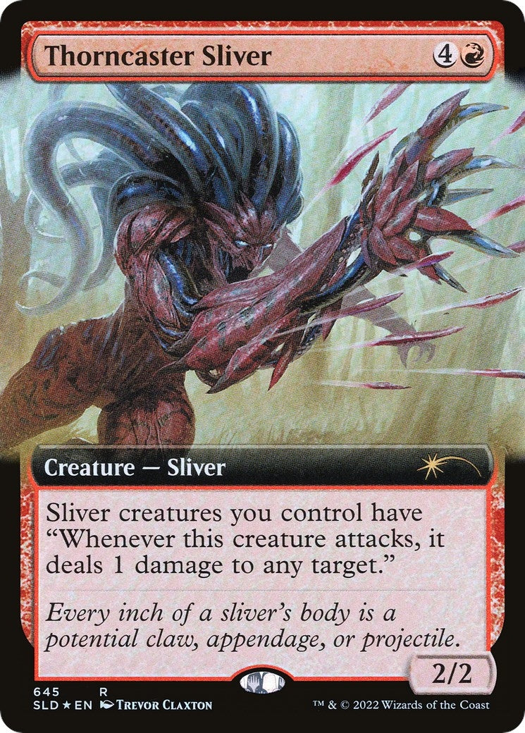 Image for Thorncaster Sliver (Extended Art) (Secret Lair Drop Series) (645) - Magic: The Gathering