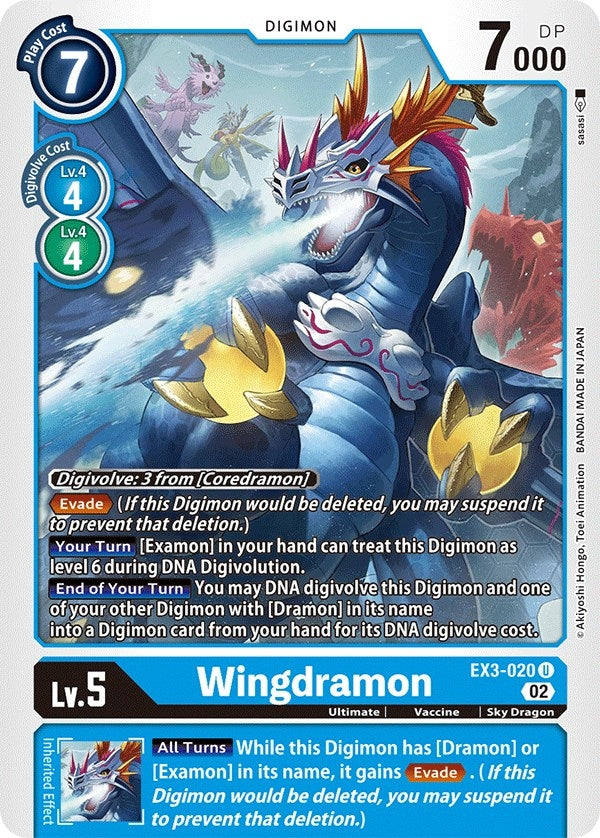 Image for Wingdramon (EX03) (3020)