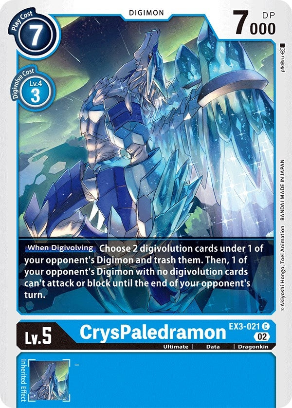 Image for CrysPaledramon (EX03) (3021)