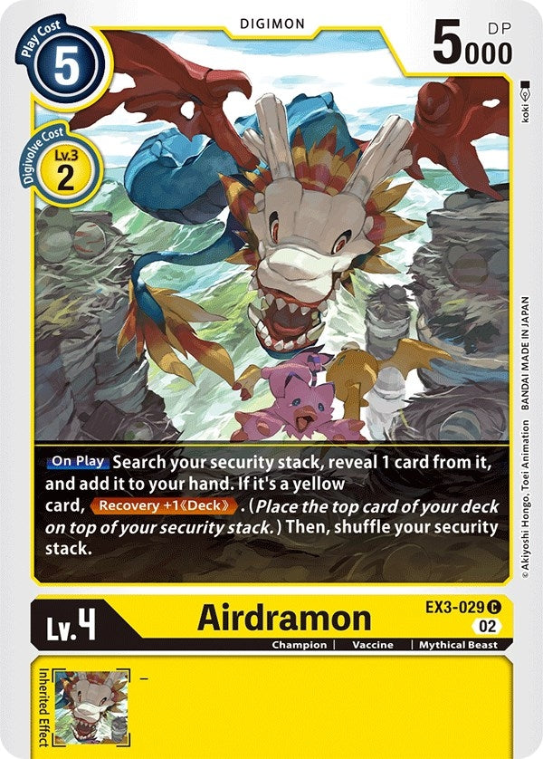 Image for Airdramon (EX03) (3029)