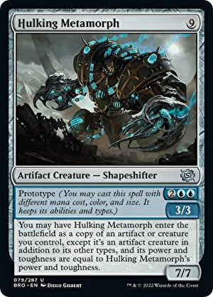 Image for Hulking Metamorph (The Brothers' War) (79) - Magic: The Gathering
