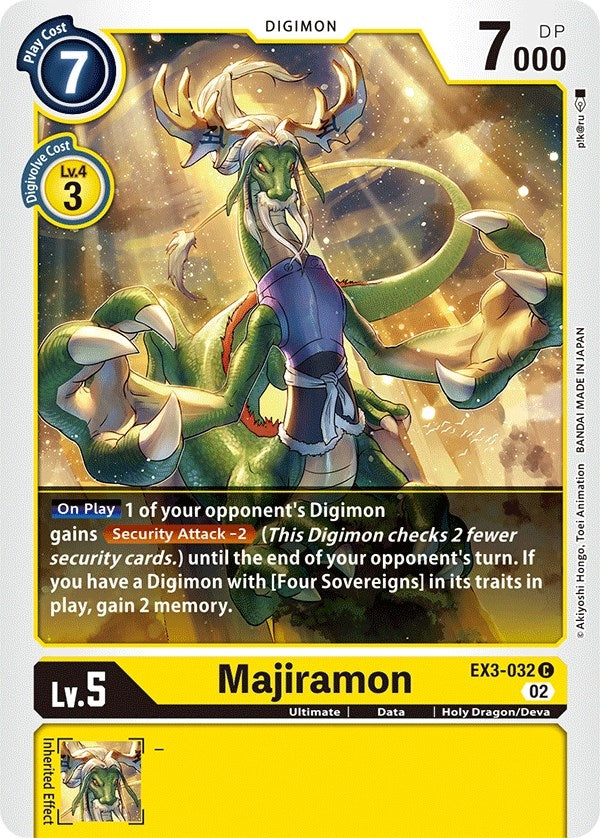 Image for Majiramon (EX03) (3032)